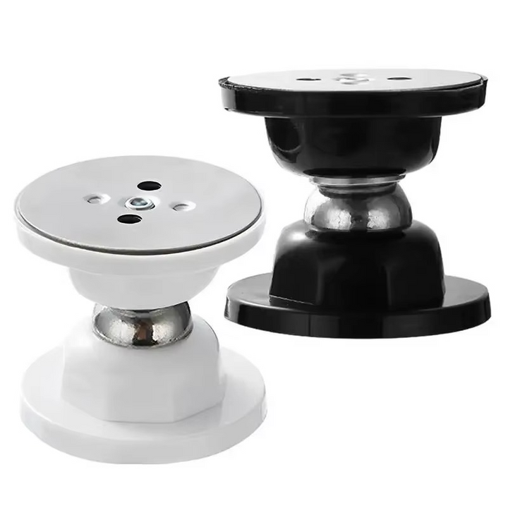 Invisible adhesive magnetic door holder provides a quiet door experience & reliable door safety.