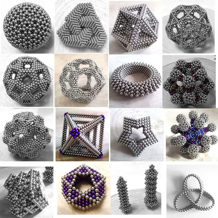 Educational magnetic puzzle balls, enhancing creativity and providing effective stress relief.
