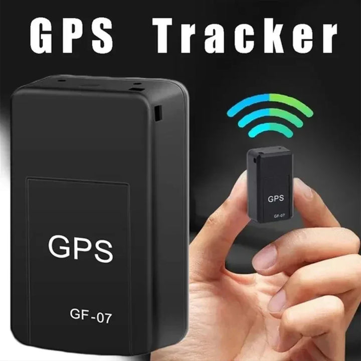 Multi-purpose magnetic mini GPS tracker for real-time location and asset security, shown in detail