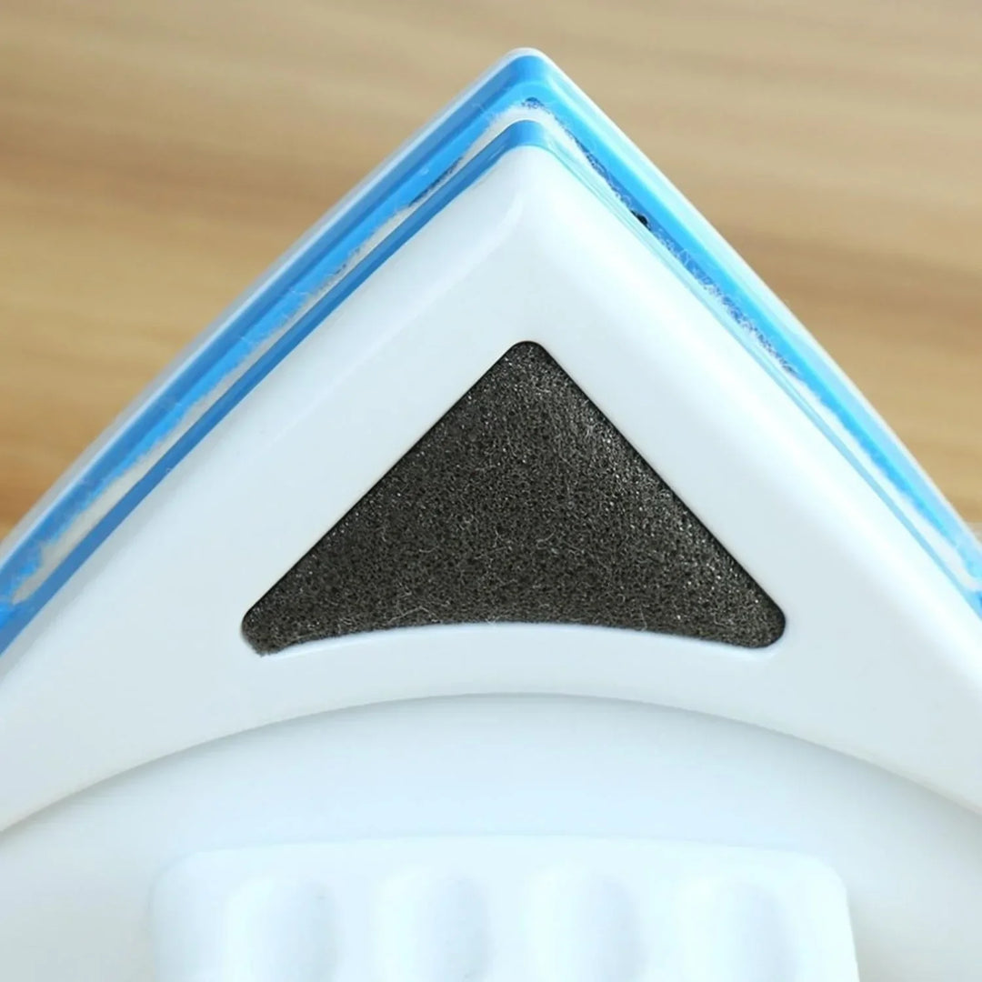 Efficient magnetic window cleaner, a must-have household tool for safe, streak-free glass.