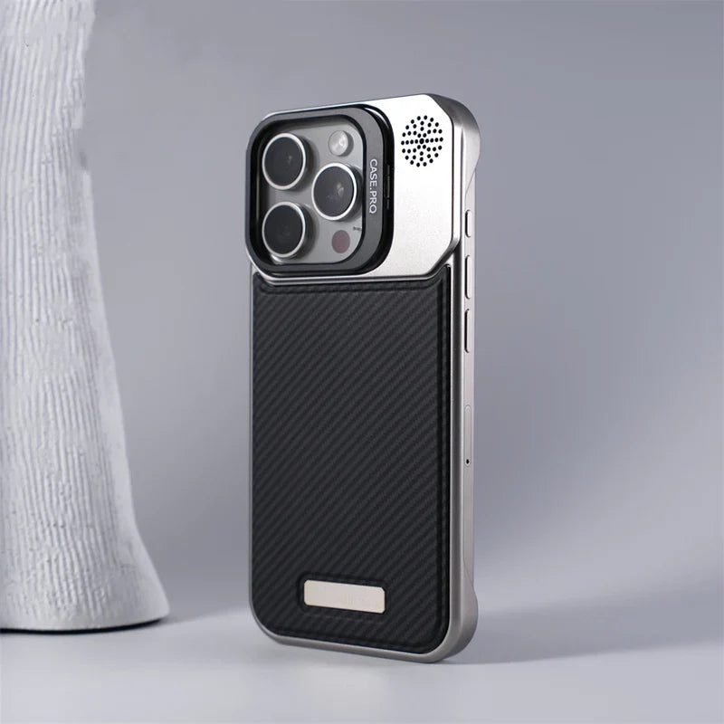 Shockproof MagSafe armor phone case, reinforced corners, and a multi-angle kickstand.