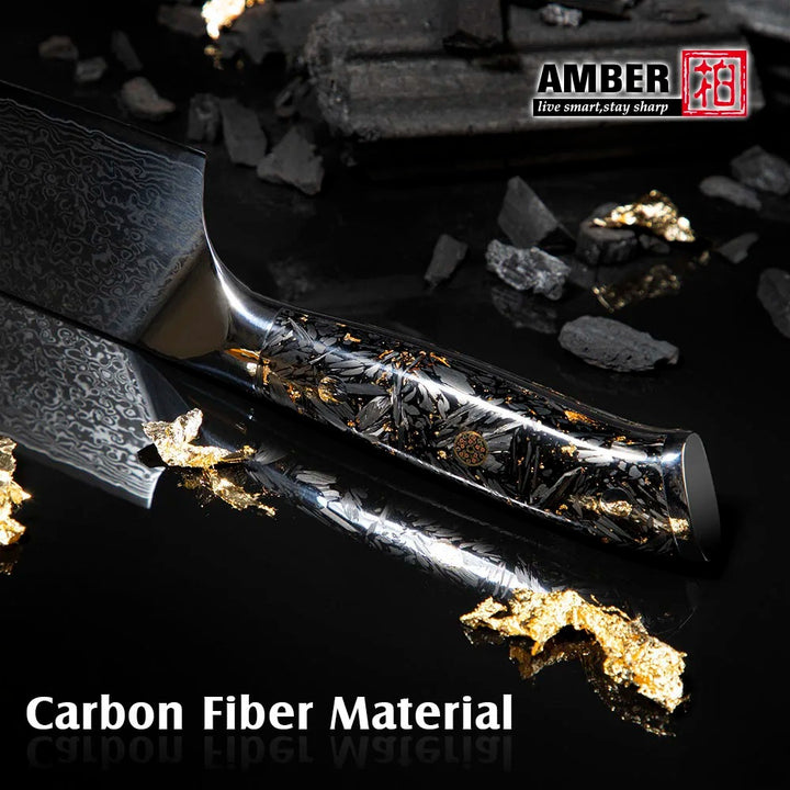 Professional Japanese Damascus Chef Knife Set