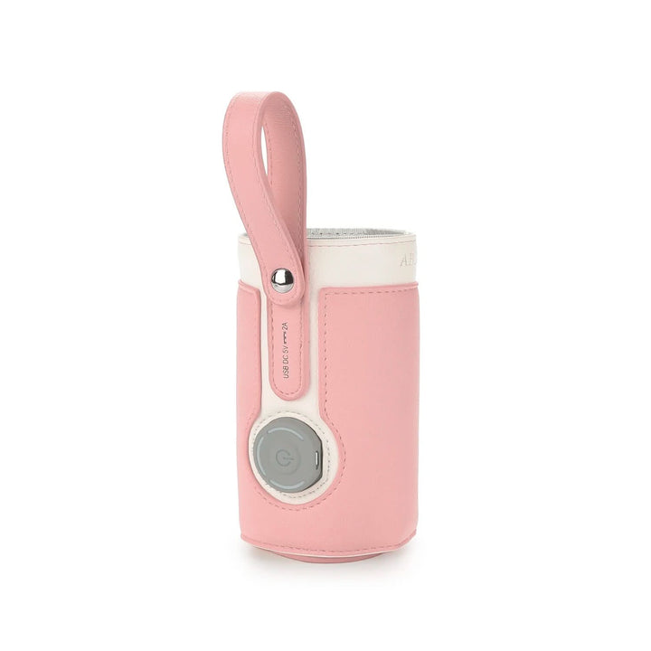 Versatile MAMAGO PRO portable bottle warmer, suitable for various baby bottles, ensuring warm milk for travel.