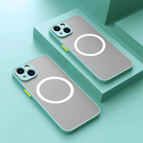 Ergonomic matte magnetic iPhone case, comfortable grip, essential drop protection & MagSafe functionality