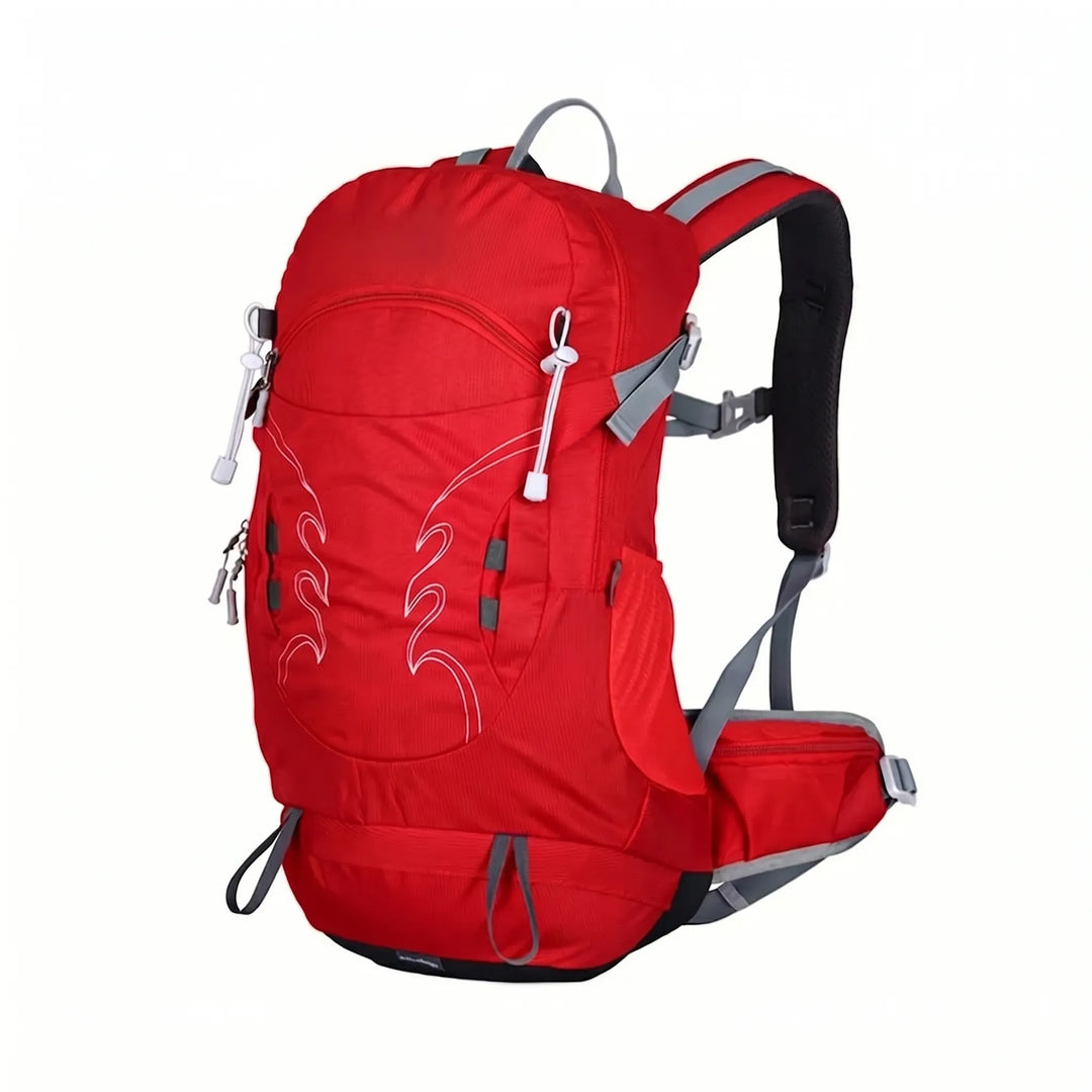 Sturdy 7.9 Gallon men's hiking backpack, perfect daypack for outdoor camping, travel, and trail use.