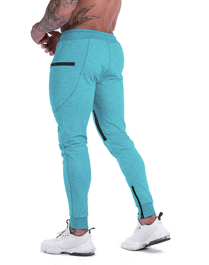 Premium cotton blend men's tapered joggers, soft, durable, and comfortable activewear.