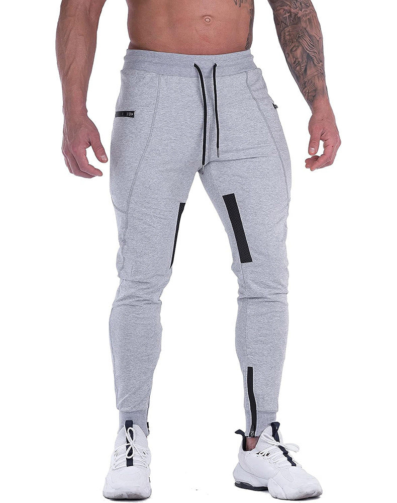 Men's casual tapered joggers, bringing modern elegance to active loungewear.