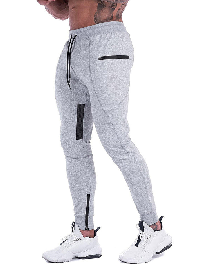 All-season men's tapered joggers, comfortable & stylish for any activity or relaxation.