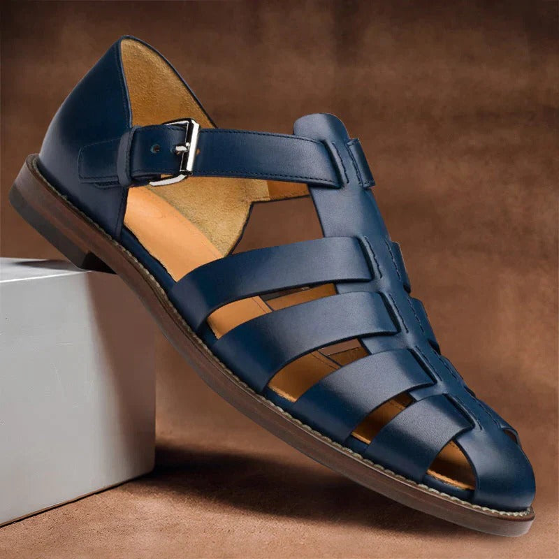 Men's summer walking sandals with adjustable straps & ergonomic support for all-day comfort and outdoor style.
