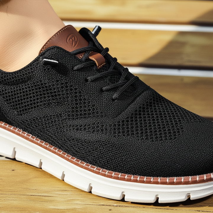Adrian men's everyday sneakers, crafted from durable vegan leather, offering superior comfort and style.