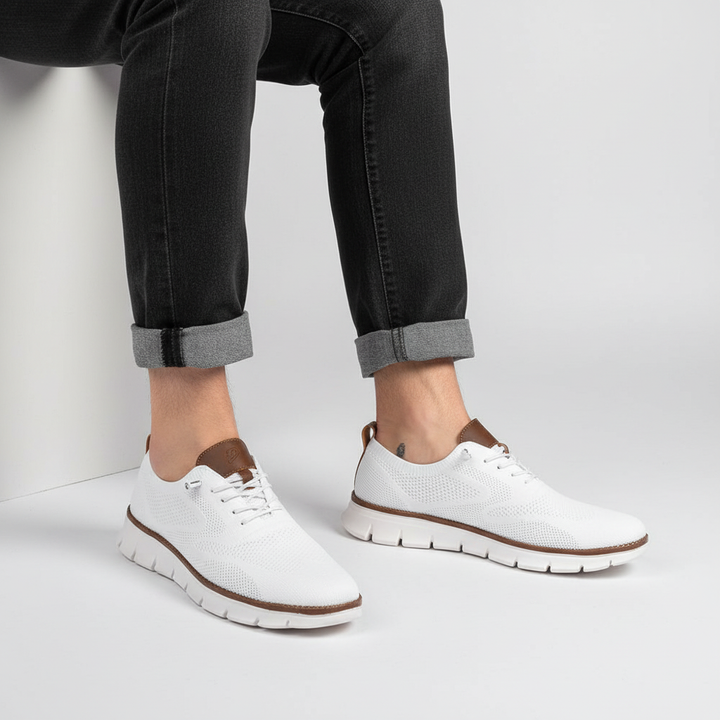 Men's Adrian comfort shoes, premium vegan leather, breathable and lightweight for optimal everyday wear.