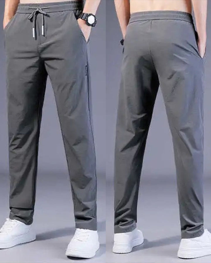 Durable men's active trousers, AeroFlex quick-drying & stretch for all-day comfort.
