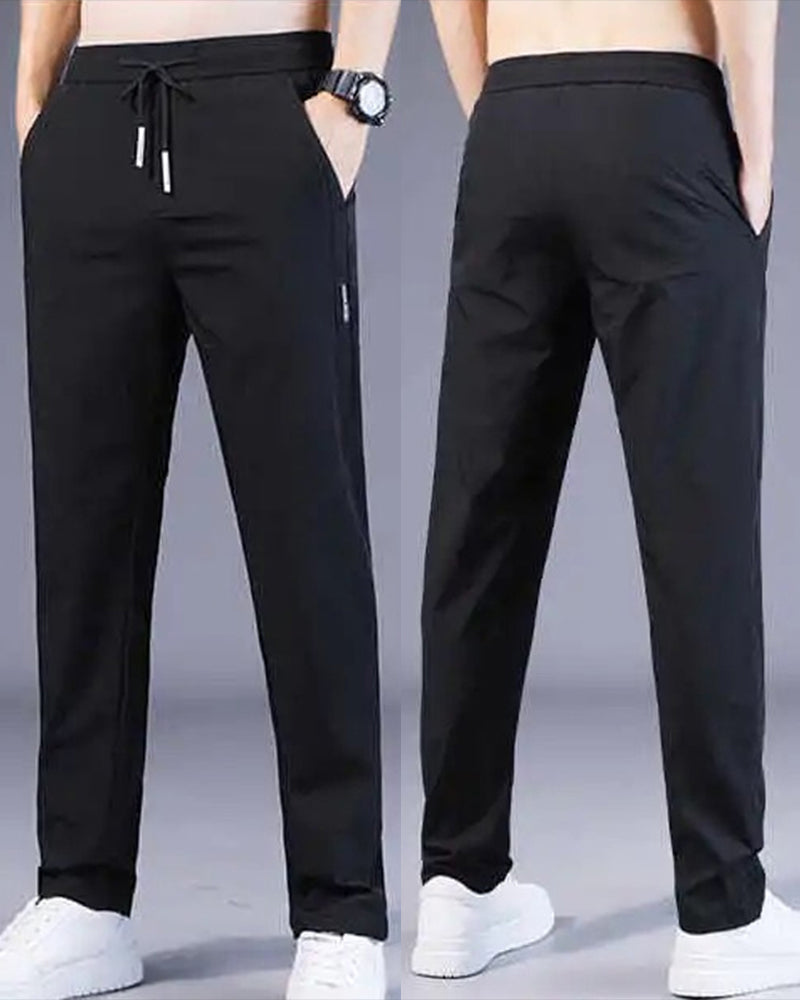 Men's outdoor trousers with quick-dry fabric & stretch, built for dynamic movement.
