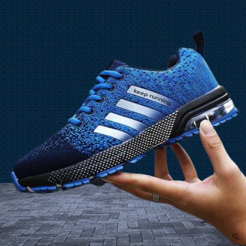 Men's AeroFlex lightweight orthopedic walking sneakers for comfort & joint support.