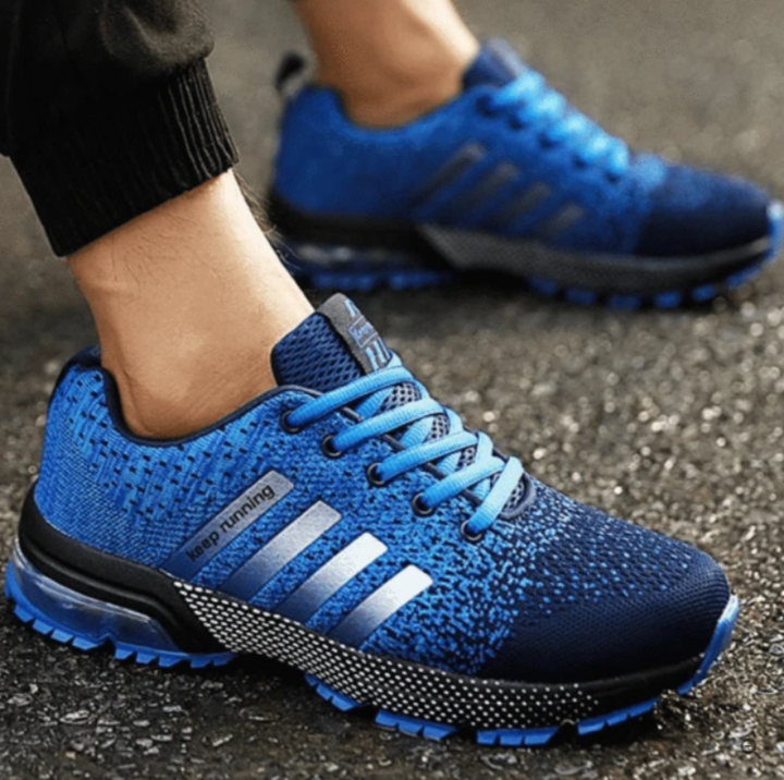 AeroFlex men's slip-on orthopedic sneakers, lightweight and comfortable for daily walks.
