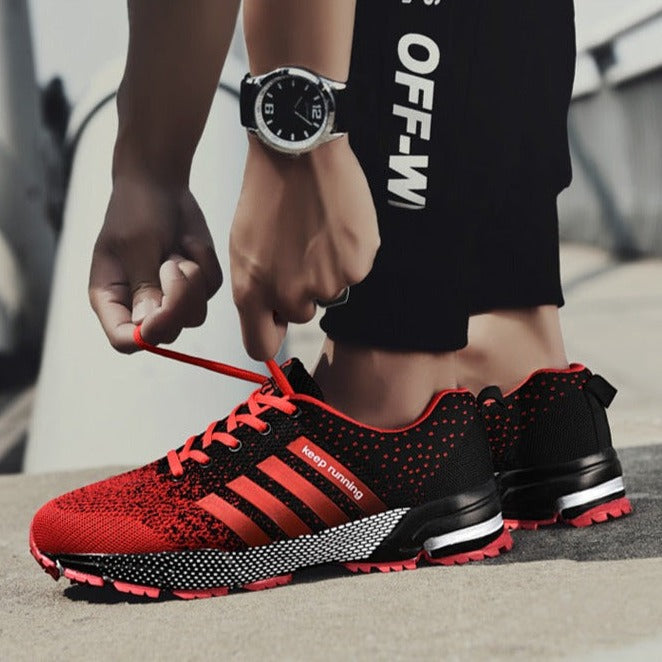 Comfortable AeroFlex men's orthopedic sneakers, perfect for pain relief and active wear.