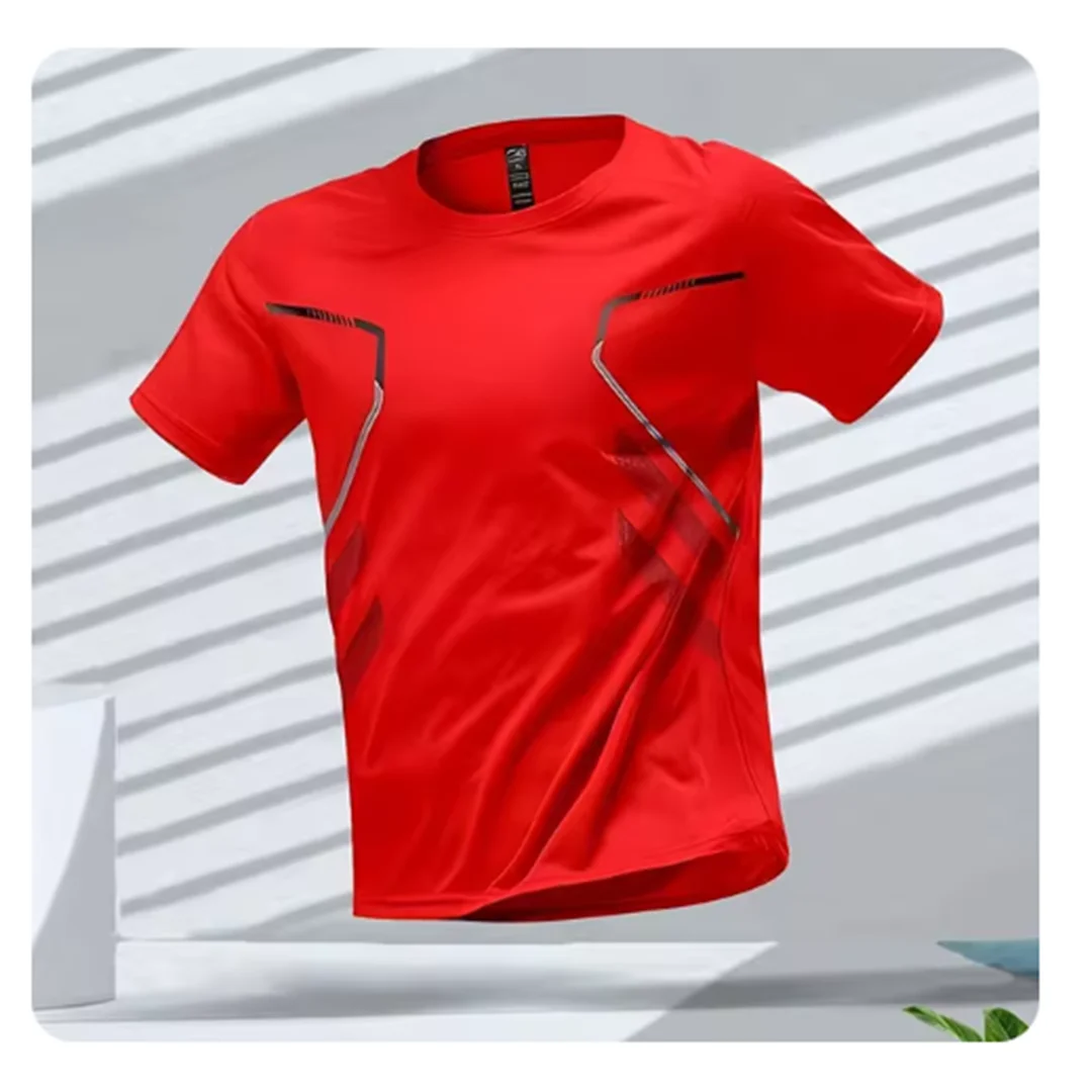 Men's AeroFlex Performance Tee. Quick-dry, moisture-wicking athletic shirt for training & running.