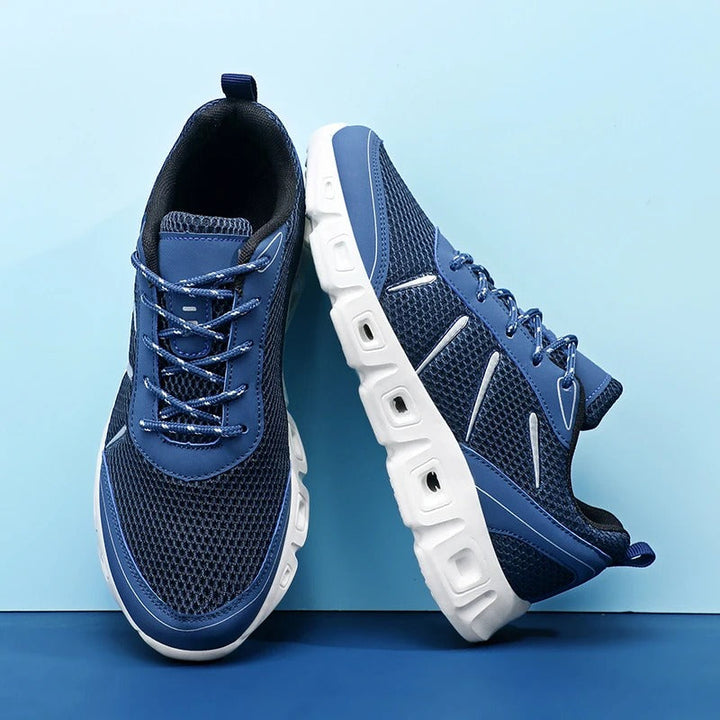 Flexible AeroFlex men's athletic shoes. Breathable design for ultimate comfort & performance.