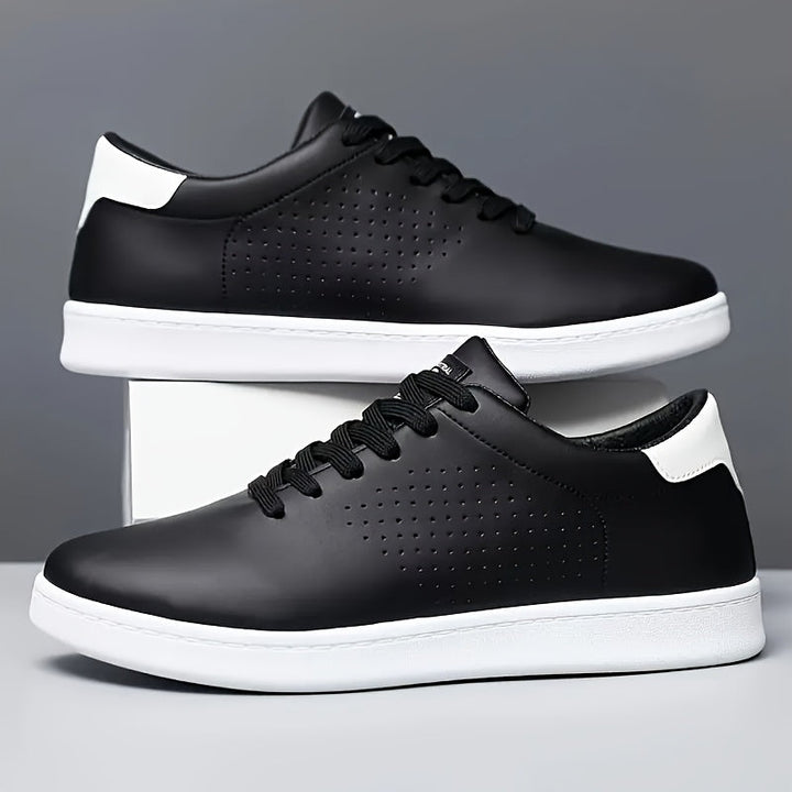 Men's Aeron low-top sneakers, combining comfort, modern style & versatility for daily casual outfits.