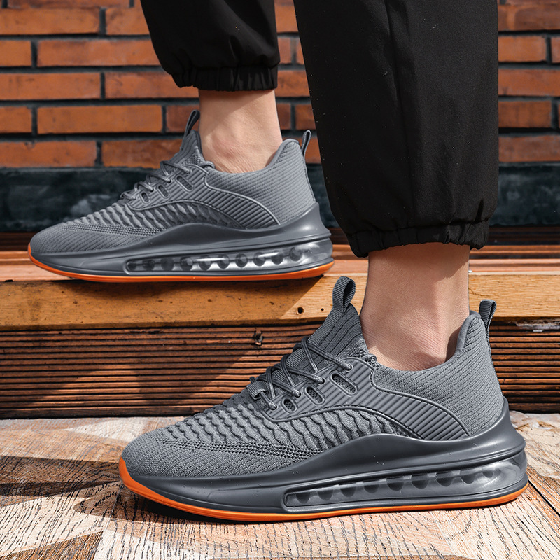 Angled shot of Men's Airvault Max athletic running shoes, engineered for performance, training & sports.