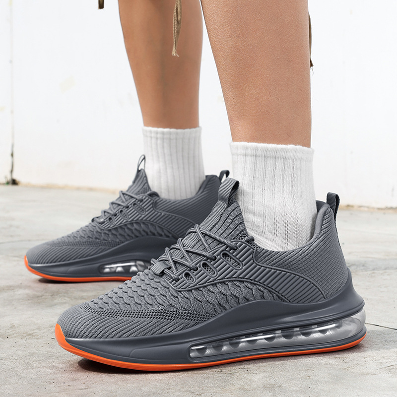 Ultra-cushioned Men's Airvault Max performance sneakers for comfortable running, walking & athletic training.