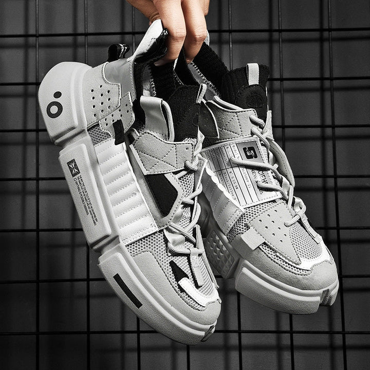 AirWave Men's Skater Streetwear Sneakers, combining urban fashion style, comfort & quality.