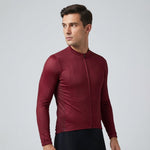 Wine Red (Long Sleeve)