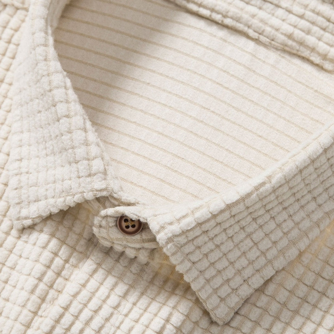 New Men's Algarve comfort loungewear set in spruce green. Stylish two-piece, relaxed fit casual wear.