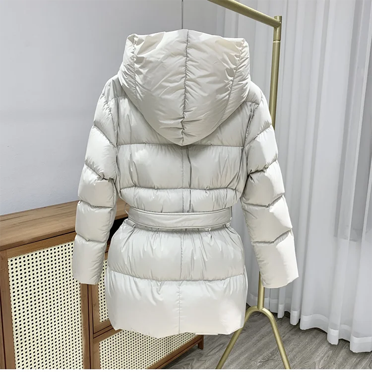 Back view of men's relaxed fit hooded jacket, all-season outerwear with comfort wear design.