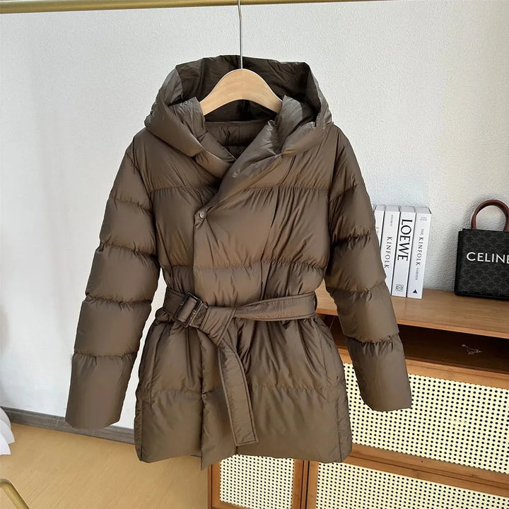 Versatile men's all-season hooded jacket, relaxed fit for comfort & timeless casual style outerwear.