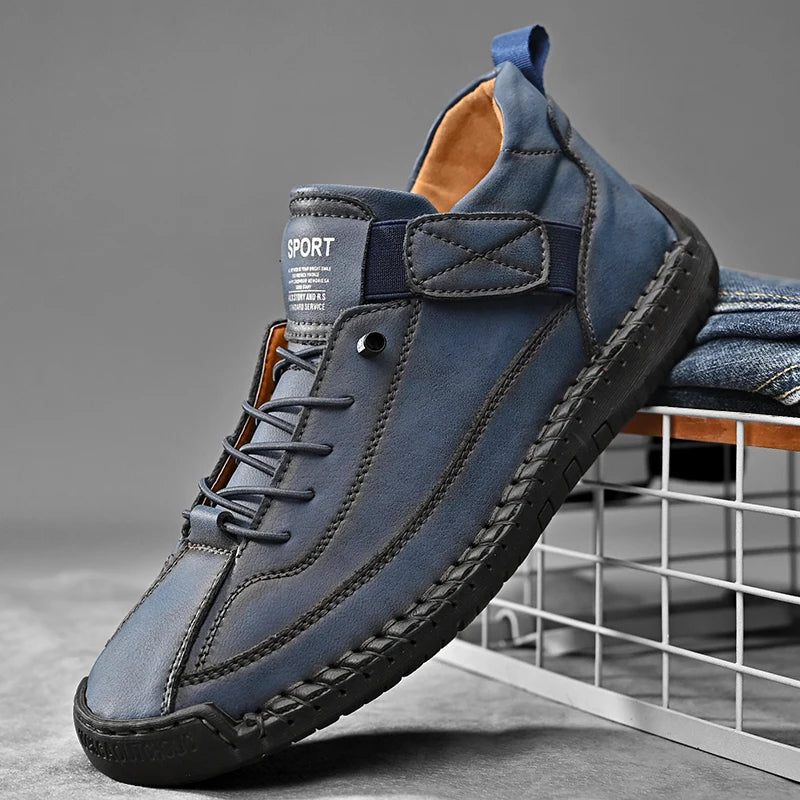 Men's all-terrain comfort shoes with advanced grip technology and memory foam cushioning.