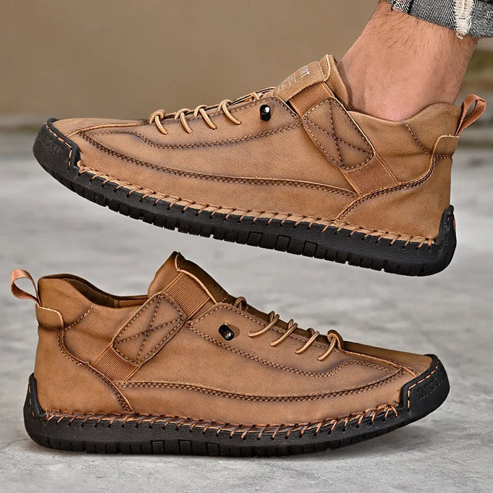 Men's rugged all-terrain footwear, offering exceptional grip and premium comfort on trails.