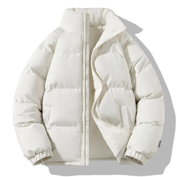 Comfortable men's fashion puffer coat, ideal casual jacket for ultimate warmth & wind protection in winter.