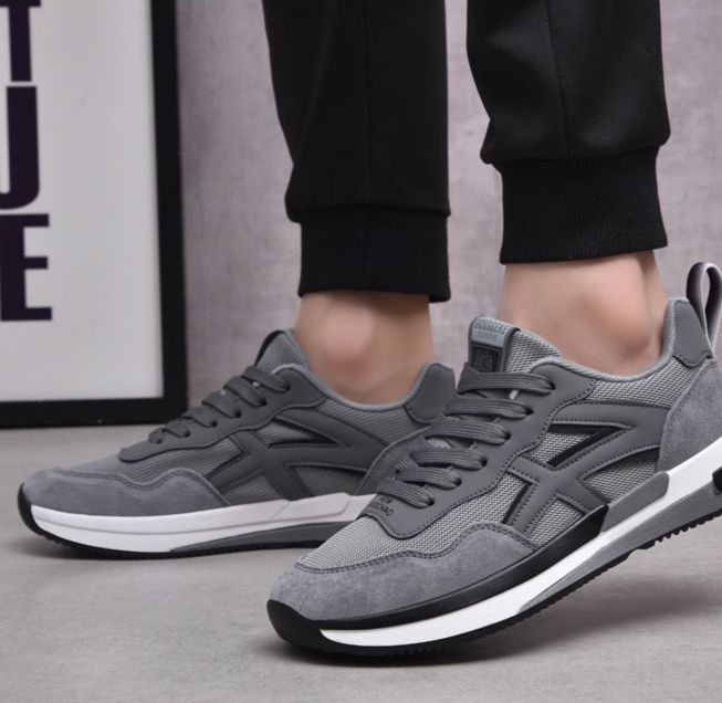 Men's comfort footwear, Apollo-inspired, ideal for athletic and everyday wear with modern lightweight design.
