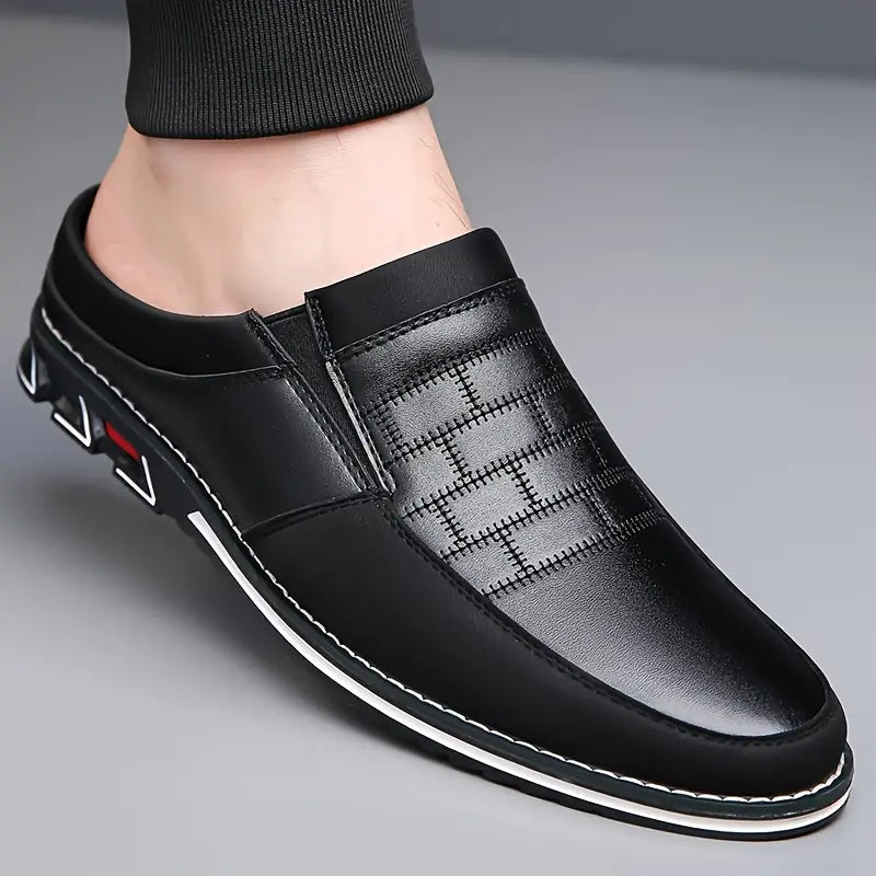 Stylish men's Arden structured mules, providing ultimate comfort and a modern look for any outfit.