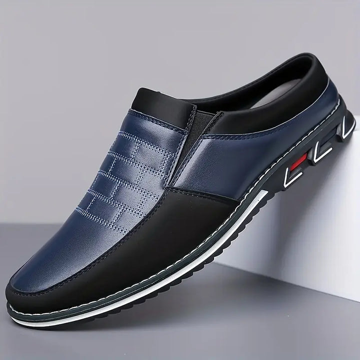 Dressy men's Arden structured mules, also great for casual wear, providing stylish and comfortable footwear.