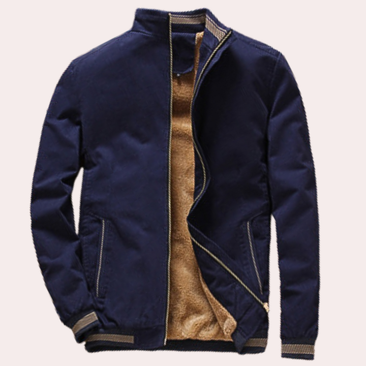 Stylish men's Arden winter jacket keeps him warm in cold weather. Functional & durable men's outerwear for casual style.