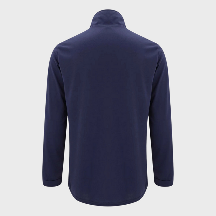 Winter-ready men's quarter-zip sweater, offering cozy warmth & versatile fashion.