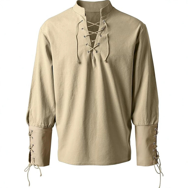 Versatile men's Ashby medieval shirt for themed events, historic fashion, or a unique modern men's look.