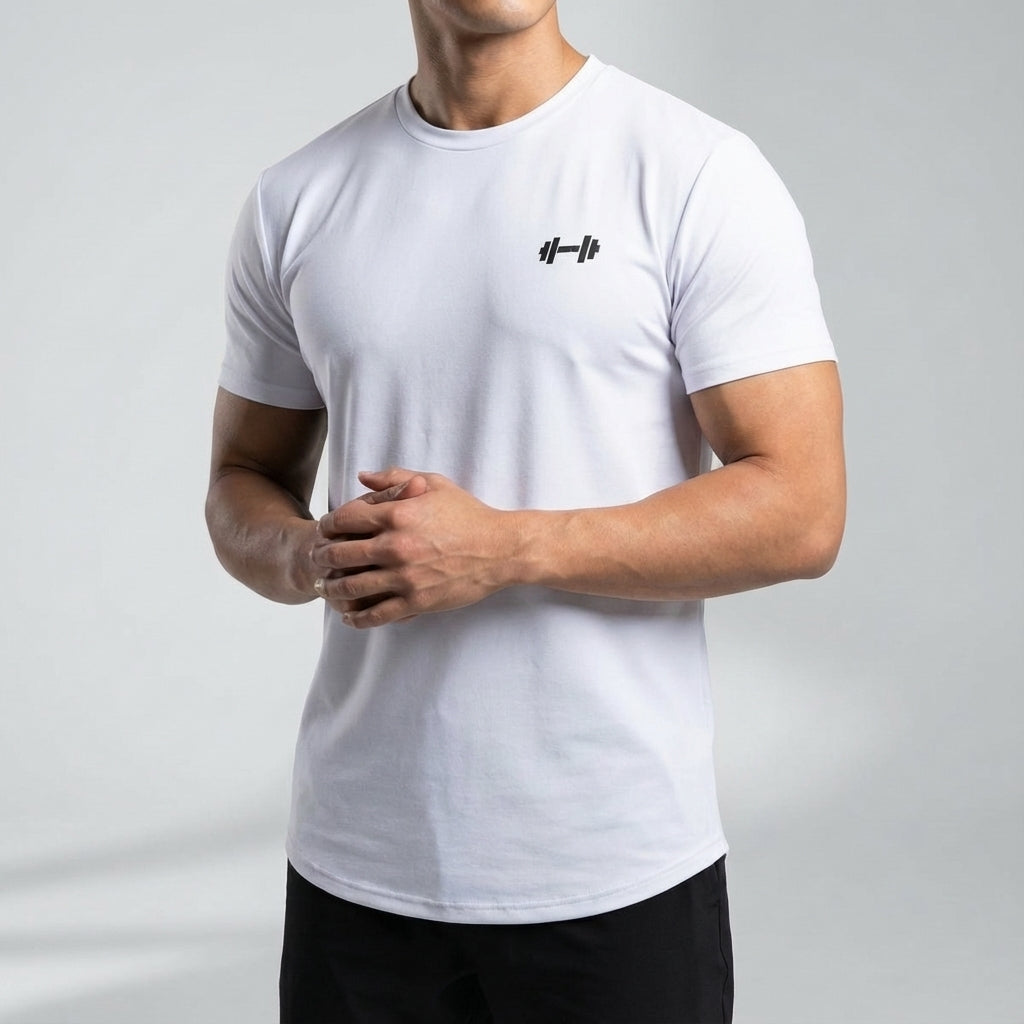 Men's sportswear, training shirt, ideal for running and gym