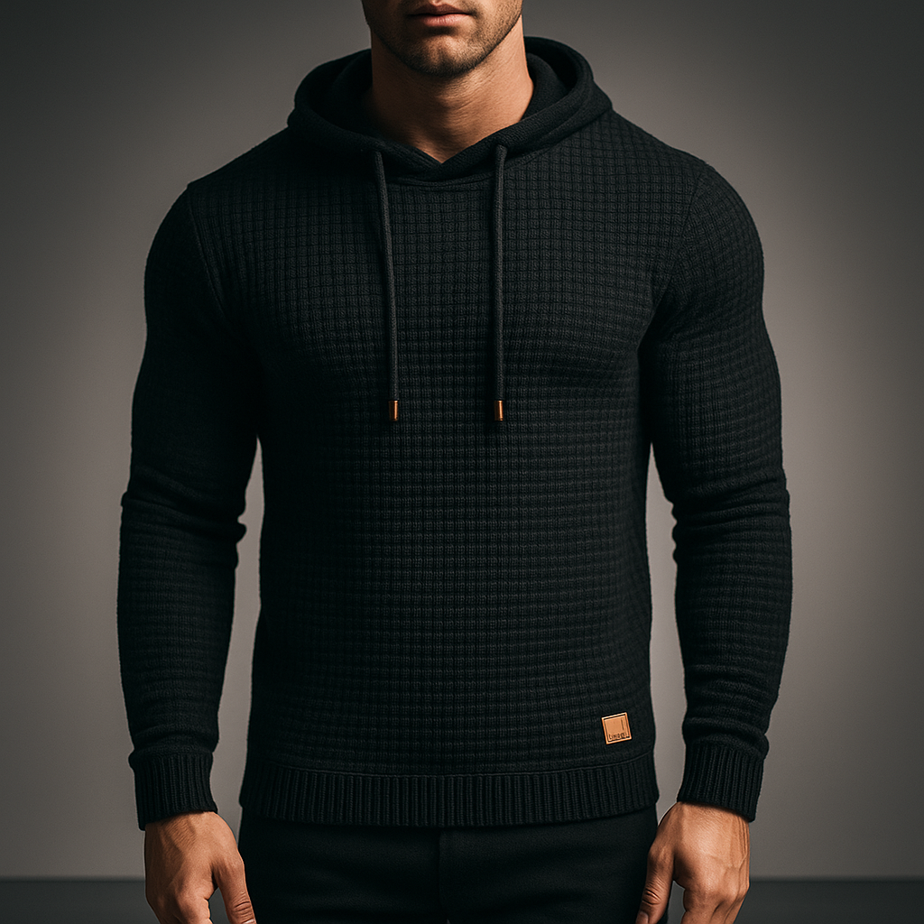 Everyday fashion: Men's Atlas Pullover Hoodie, a comfortable and stylish top for men.