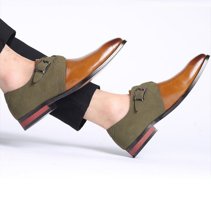 Versatile Aurelio men's slip-on derby shoes, excellent for formal, business, or smart casual wear. Classic style.