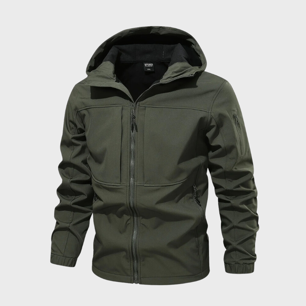 Men's Axel casual hoodie, an essential spring, autumn, or winter layer for modern menswear.