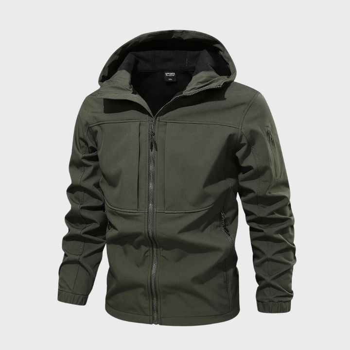 Men's Axel casual hoodie, an essential spring, autumn, or winter layer for modern menswear.