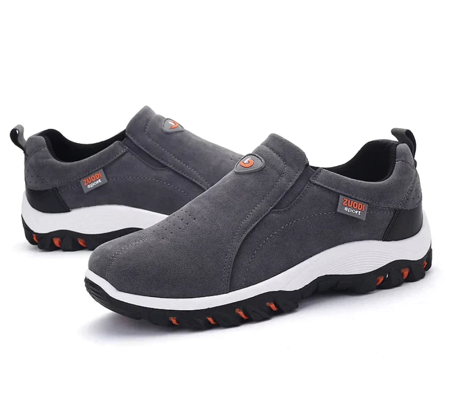 Durable men's everyday walking shoes. Supportive lace-up footwear from Axel Comfort for active lifestyles.