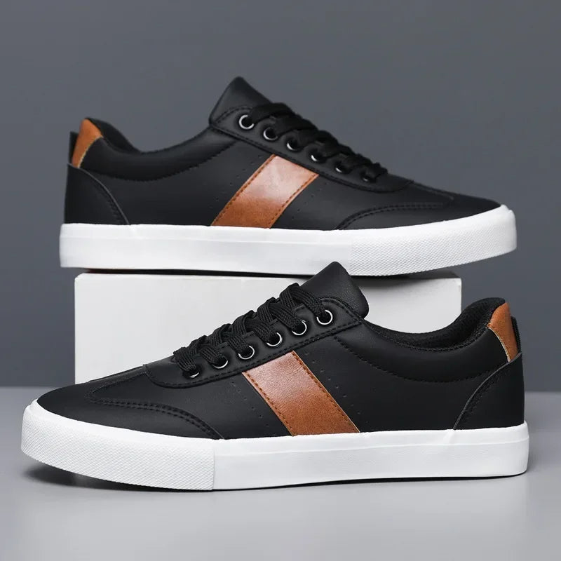 Premium men's Belmont Luxe Sneakers. Stylish, comfortable, and durable lace-up footwear for elevated wear.