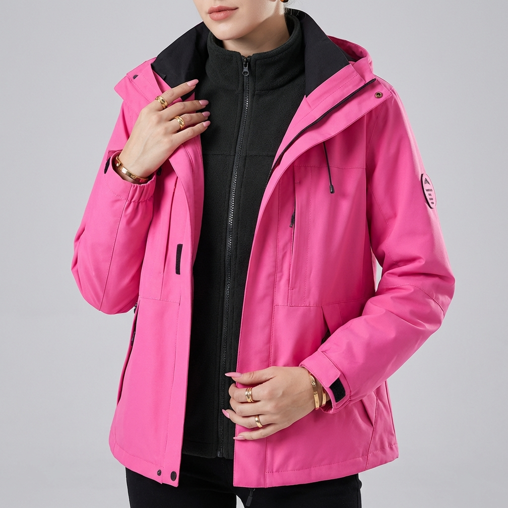 Men's Belmont winter jacket with an adjustable insulated hood & durable zippers, providing ultimate cold protection.