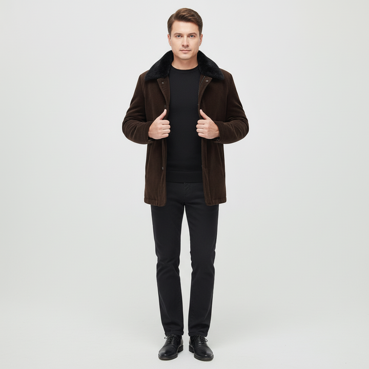 Durable men's winter coat Benjamin, perfect for casual and formal cold weather fashion
