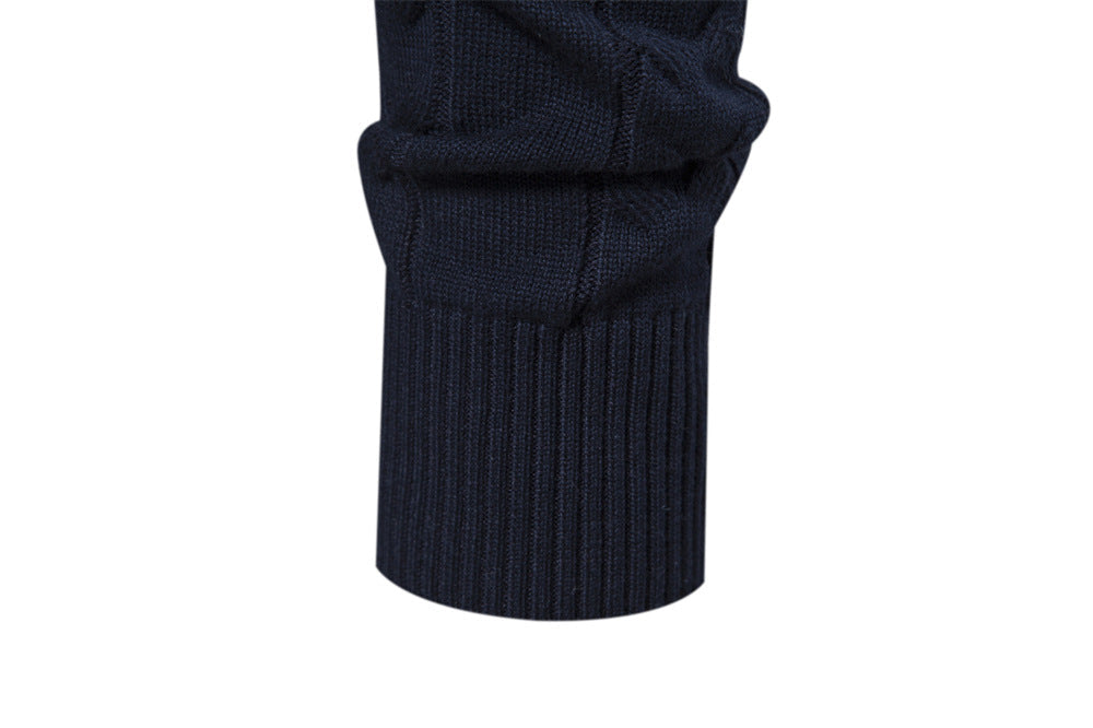 Bergen Nordic men's half-zip sweater, ideal for cool weather layering and style.
