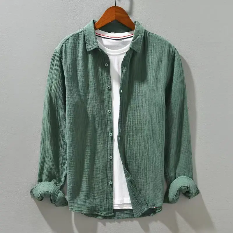 Men's Berkeley lightweight, breathable button-up shirt for casual summer fashion.